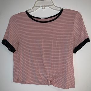 Pink Crop top
